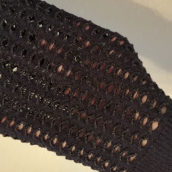 3.1 Phillip Lim wool button down navy cardigan with subtle shimmer - Picture 6 of 7